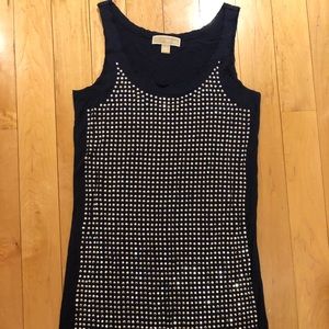 Michael Kors navy knit dress